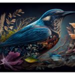 Magneetit Lintu & Kukka