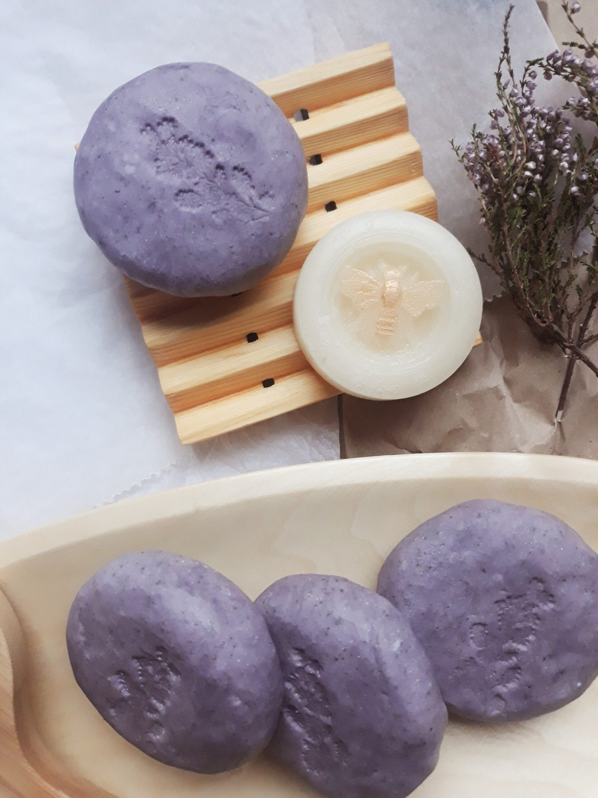 Kiinteä shampoo "Nokkonen ja syreeni" - Image 4