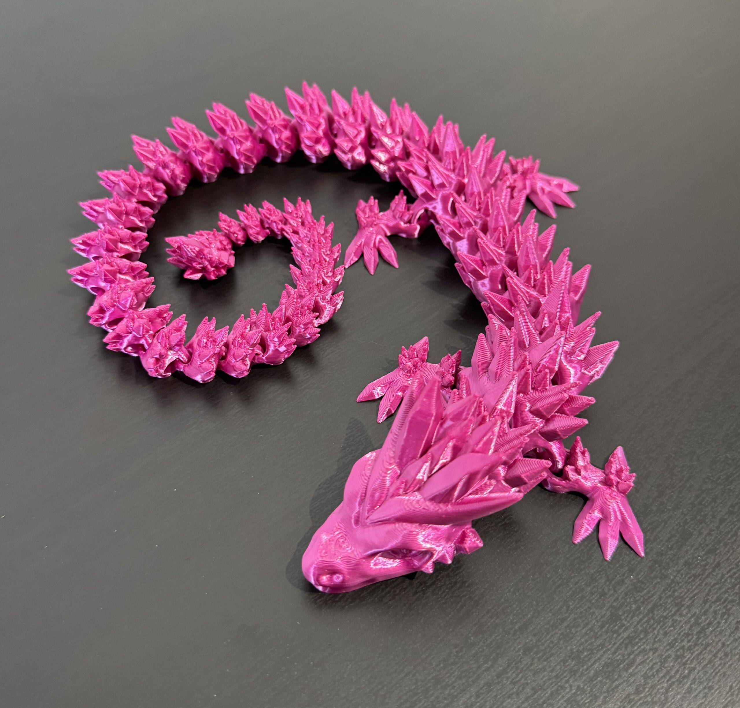 DRAGONIX - "Pentti" Fidget Lohikäärme 75 cm (metallihohto) - Image 3