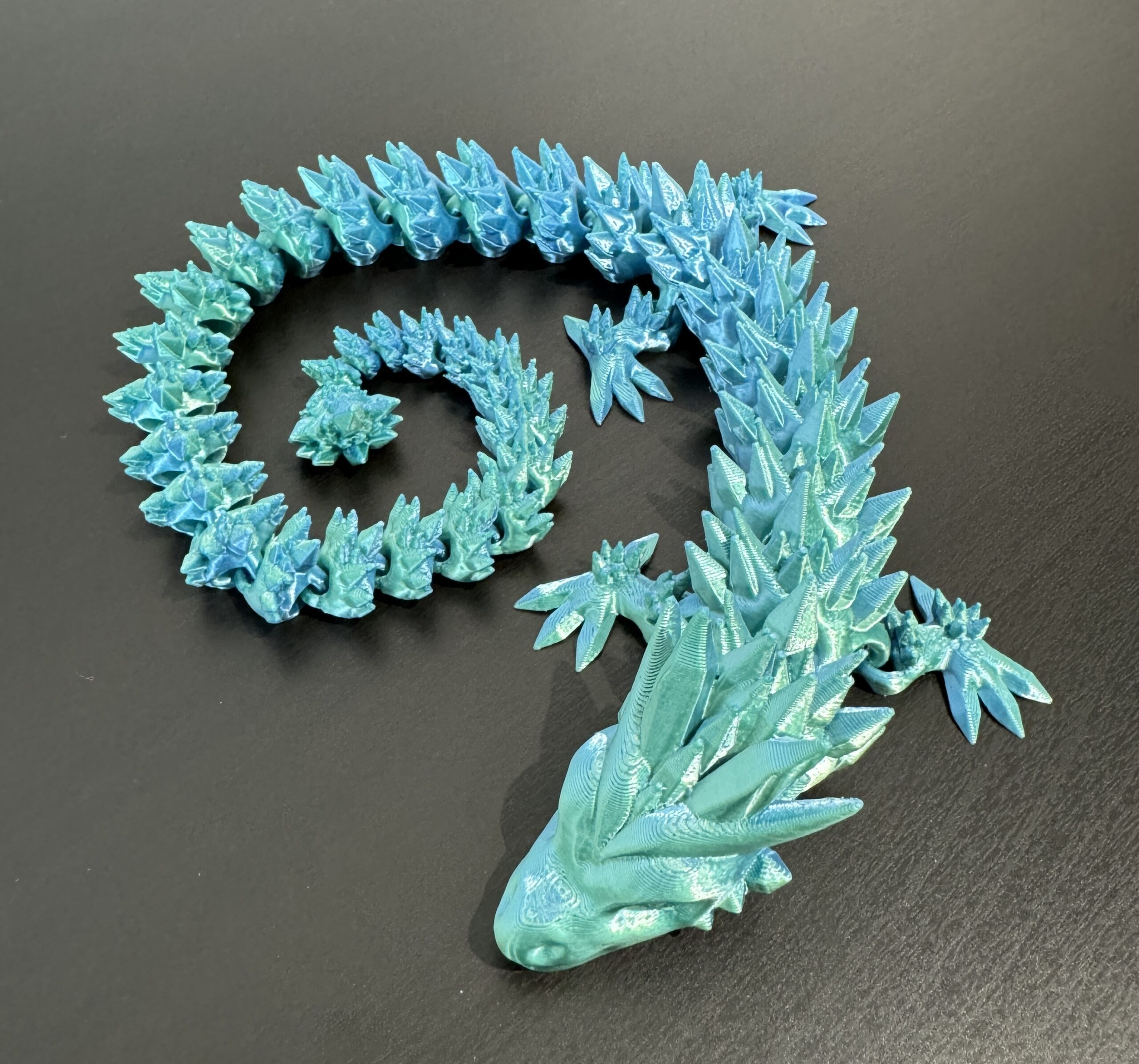 DRAGONIX - "Pentti" Fidget Lohikäärme 75 cm (metallihohto) - Image 4