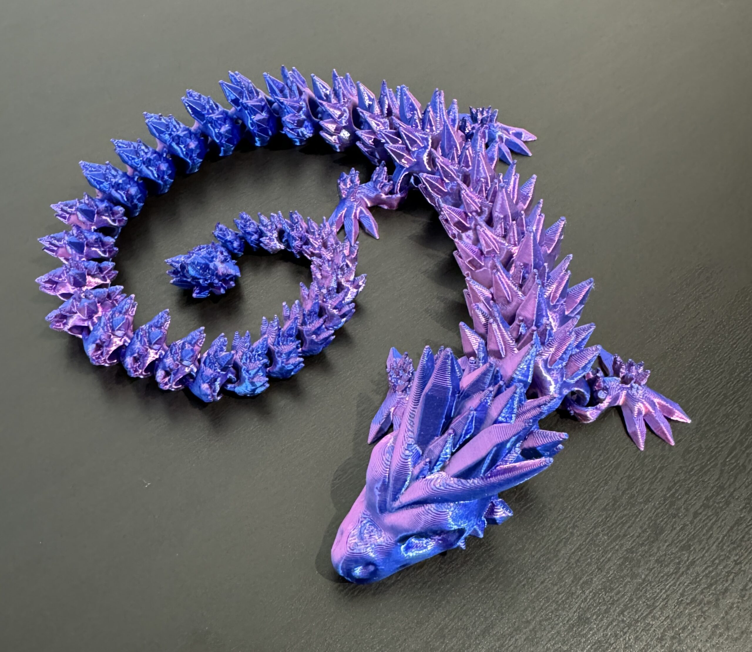 DRAGONIX - "Pentti" Fidget Lohikäärme 75 cm (metallihohto) - Image 7