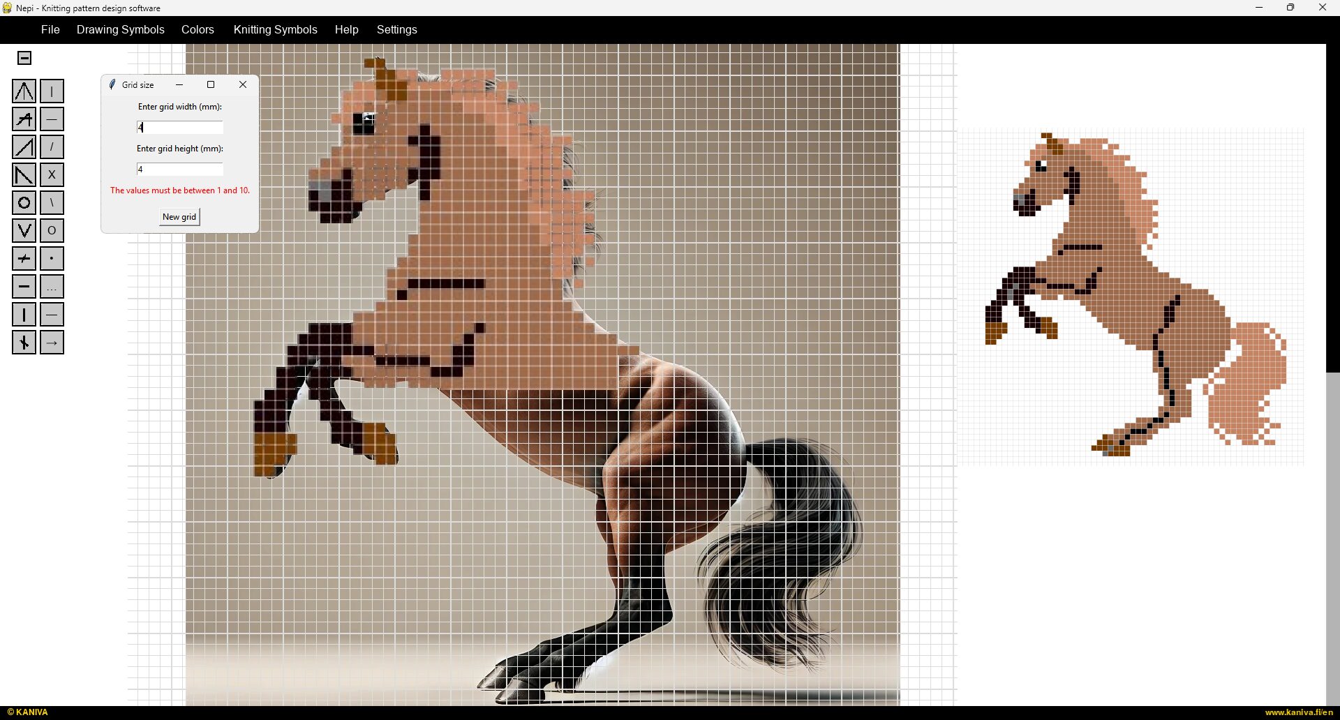 Nepi - Knitting pattern design software (English version) - Image 2