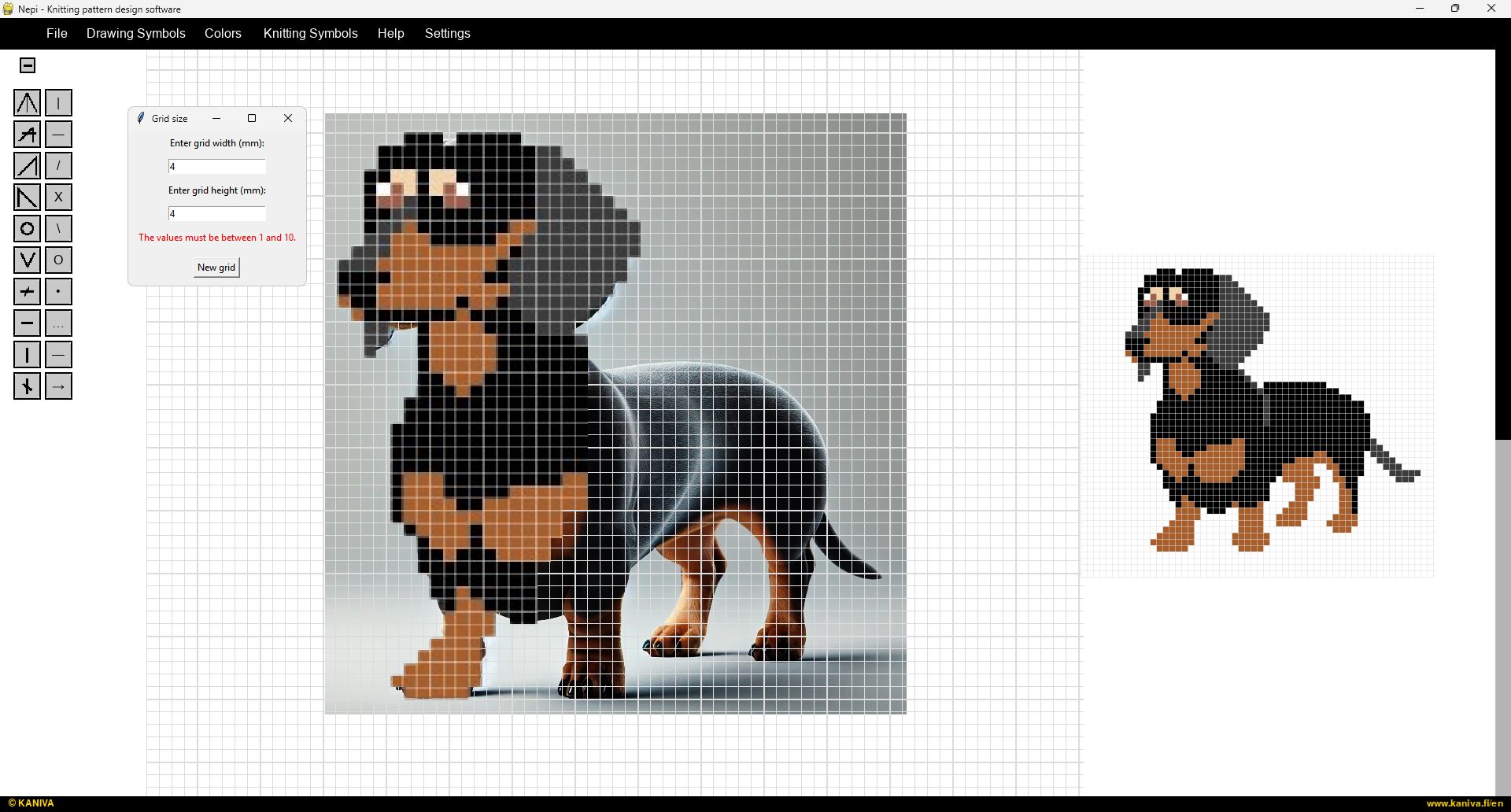 Nepi - Knitting pattern design software (English version) - Image 4