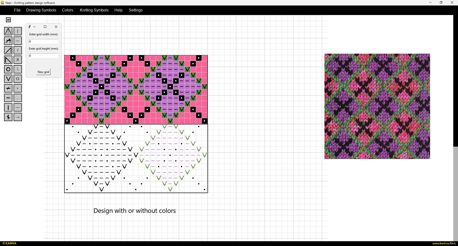 Nepi - Knitting pattern design software (English version) - Image 5