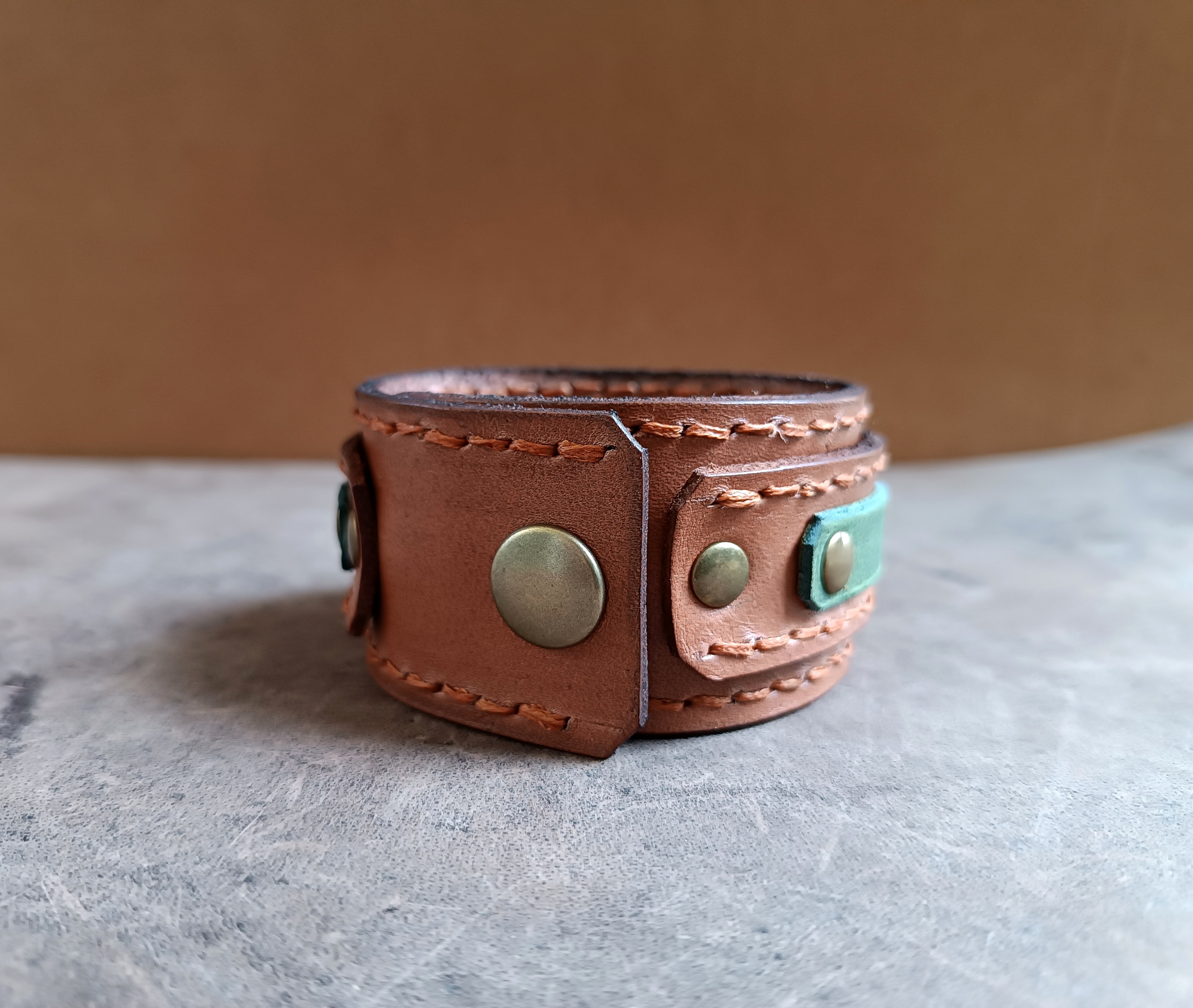 extra wide Celtic Knot Norse Bear Claw Bracelet