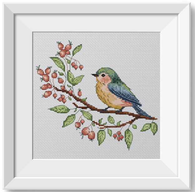 Птица на ветке