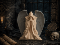 Praying Angel Figurine, Guardian Angel Statue, Angel of Faith