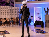 Satoru Gojo Figurine, Jujutsu Kaisen Anime Statue, Right Hand in Pocket