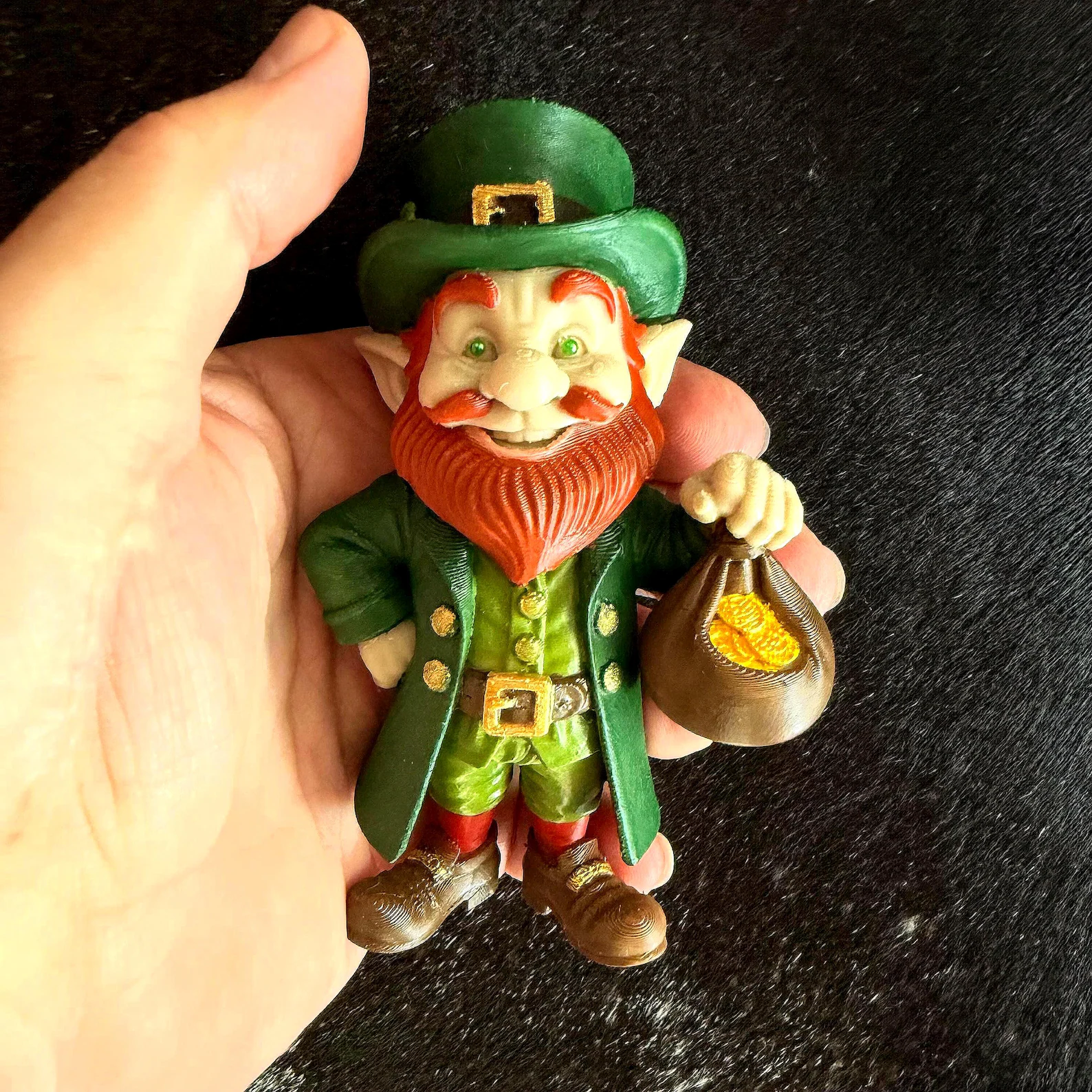 Leprechaun Figurine Home Decor • Irish Gnome Statue • Fantasy Gift Idea - Image 6